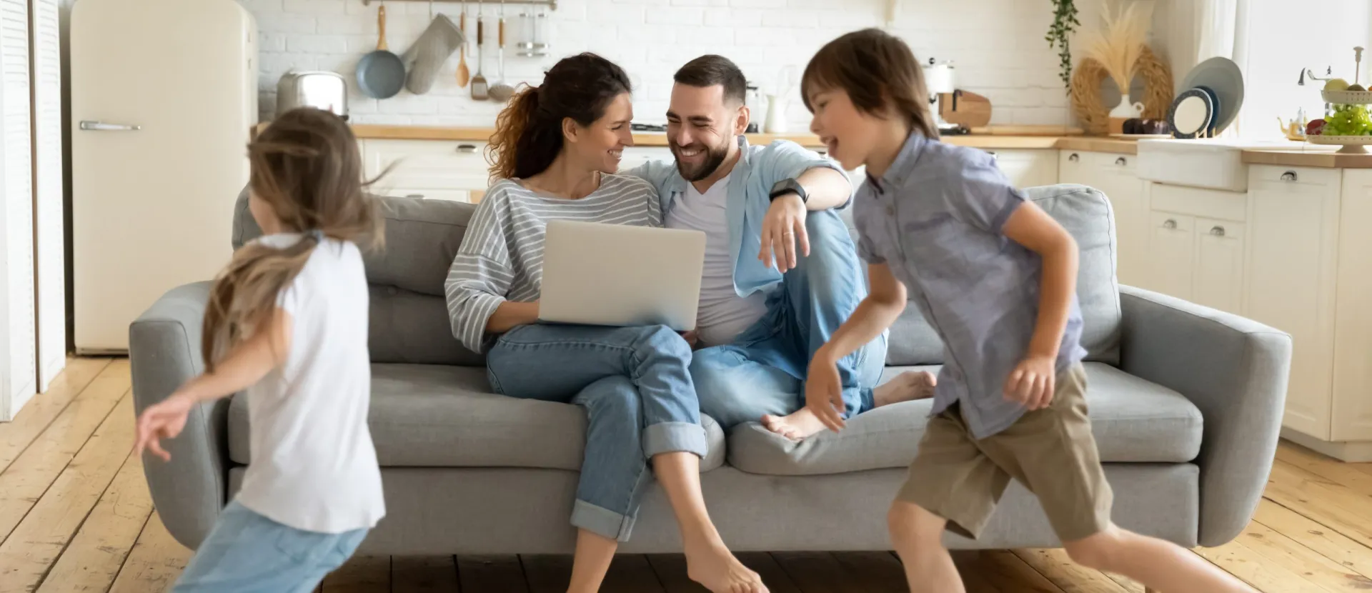 в кухне-гостиной семья будет проводить больше времени вместе