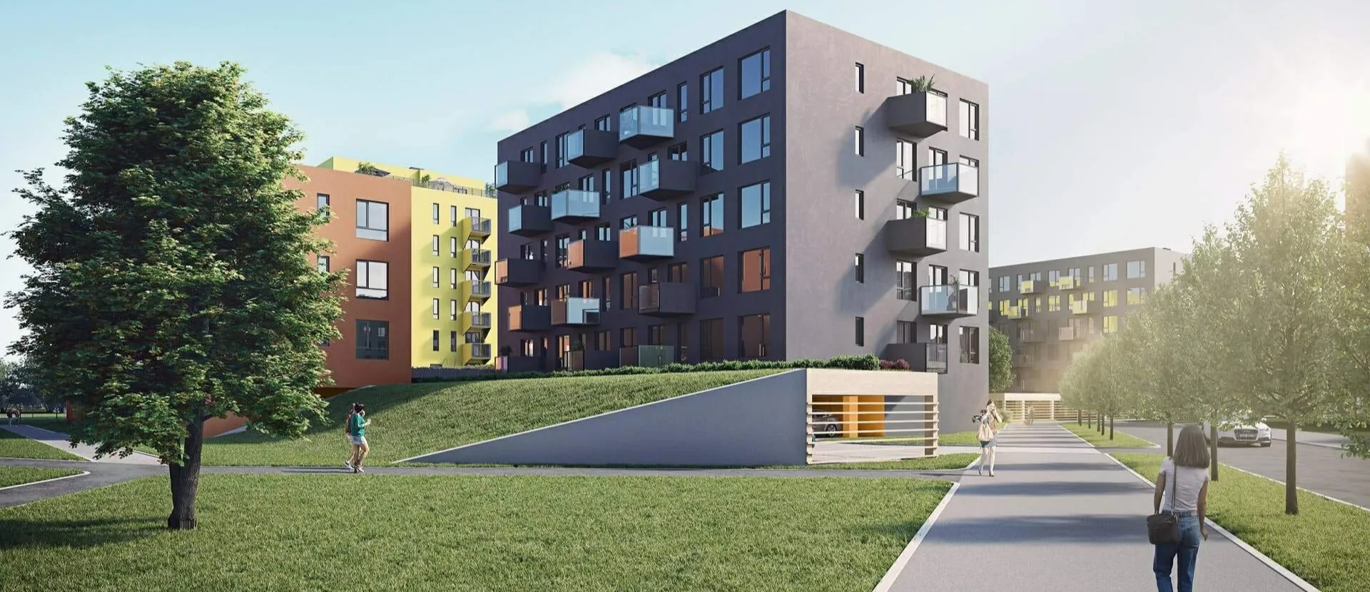 Новые дома часто строят в экологически чистых районах